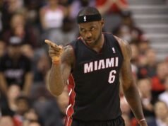 HEAT: Link de LeBron James Presser postado por engano.