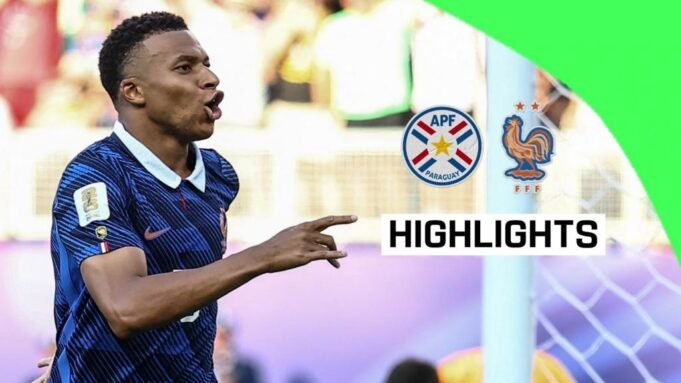 França vence o Paraguai e chega às quartas de final