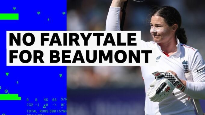 Inglaterra x Índia, Dia 3, Lord’s: Tammy Beaumont consegue um pato de ouro na última eliminatória Inglaterra x Índia, Dia 3, Lord’s: Tammy Beaumont consegue um pato de ouro na última eliminatória