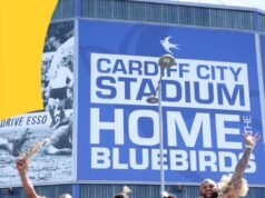 Os fãs de Fiji estão trazendo as vibrações para Cardiff!