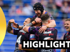 Leigh dent Warrington espera vencer o campeonato com grande sucesso.