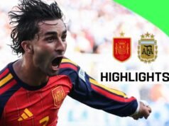 A Espanha dominante derrotou a Argentina após a prorrogação para vencer a Copa do Mundo.