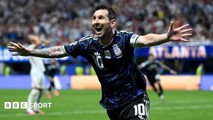 Copa do Mundo de 2026: ‘É por isso que ele é rei’ – Lionel Messi parte corações ingleses Copa do Mundo de 2026: ‘É por isso que ele é rei’ – Lionel Messi parte corações ingleses