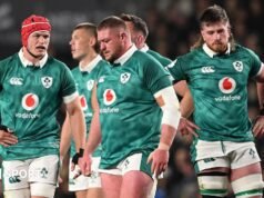 Campeonato das Nações: Nova Zelândia 40-21 Irlanda – A derrota em Eden Park deixa a Irlanda com uma sensação de desânimo