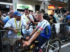 ‘Sempre gostei de assistir aos sprints’ – Caleb Ewan analisa os sprints do Tour de France em Bordéus.