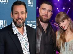 Adam Sandler revela conselhos sobre casamento para Taylor Swift e Travis Kelce