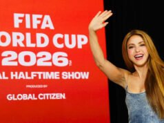 Desempenho no intervalo da final da Copa do Mundo em apoio ao Fundo Global de Educação Cidadã da FIFA