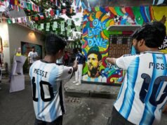 Calcutá canta para Messi durante a febre da Copa do Mundo | Copa do Mundo 2026