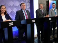 A campanha para substituir Platner na corrida do Maine para se levantar no primeiro debate no Senado: 4 conclusões