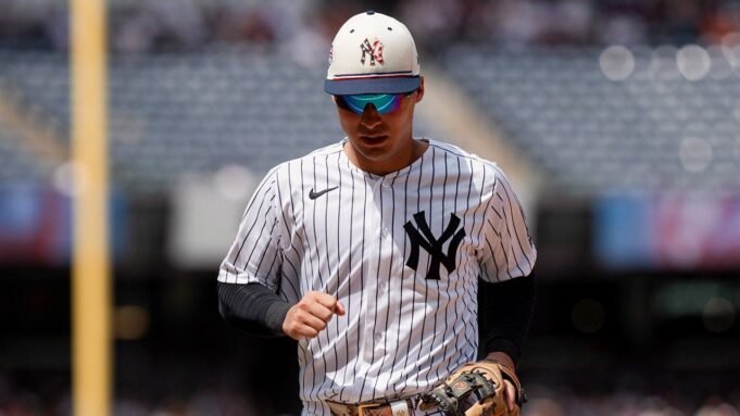 Anthony Volpe nega ter recusado uma mudança de posição com os Yankees Anthony Volpe nega ter recusado uma mudança de posição com os Yankees