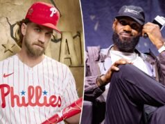 Bryce Harper tem uma previsão surpreendente sobre a agência gratuita de LeBron James