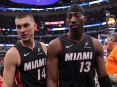 Bam Adebayo supostamente atacou Tyler Herro em uma altercação em Las Vegas.