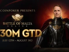 CoinPoker lança programação online completa da Batalha de Malta