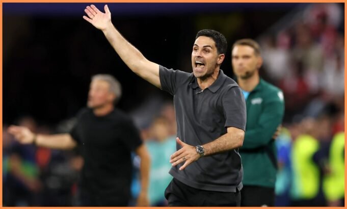A transferência do Arsenal para Bruno Guimarães é colocada em dúvida A transferência do Arsenal para Bruno Guimarães é colocada em dúvida