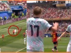Charles De Ketelaere marca para Bélgica x Espanha