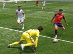 Assista: A estrela do Man Utd comete um erro caro quando Mikel Merino, do Arsenal, leva a Espanha para as semifinais