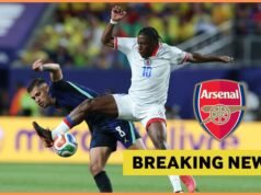 Arsenal otimista com a transferência de Bruno Guimarães
