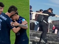 Uma das figuras do Uruguai voltou da Copa em um caminhão e as fotos viralizaram nas redes