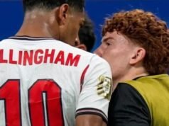 A mulher do Colo Barco quebrou o silêncio após o ataque de Bellingham na semifinal contra a Inglaterra