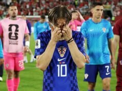 VAR derruba gol da Croácia Enquanto isso, Portugal se classificou para a fase eliminatória da Copa do Mundo.