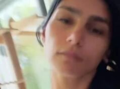 A ex-estrela pornô Mia Khalifa preocupou os torcedores argentinos ao tirar a camisa em um polêmico vídeo da Copa do Mundo
