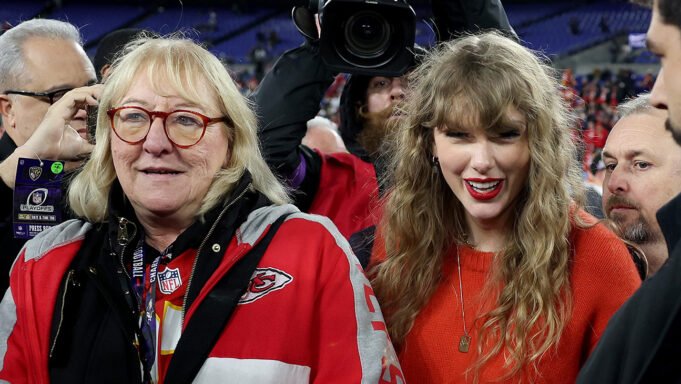 Donna Kelce quebra o silêncio sobre o casamento de Taylor Swift e Travis Kelce