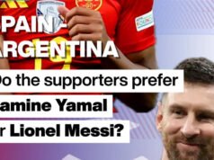 Copa do Mundo 2026: Os torcedores preferem Lamine Yamal ou Lionel Messi?