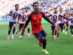 A Espanha venceu a Copa do Mundo ao derrotar a Argentina por 1 a 0.