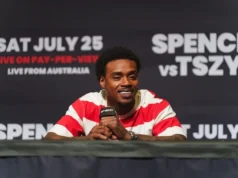 Errol Spence pede novo limite de peso para confronto de Tim Tszew
