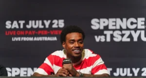 Errol Spence pede novo limite de peso para confronto de Tim Tszew