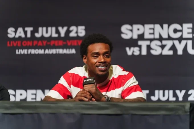 Errol Spence pede novo limite de peso para confronto de Tim Tszew