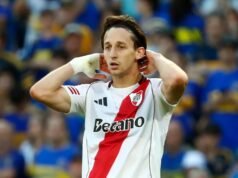 River não tem fundo para o semestre de Galarza