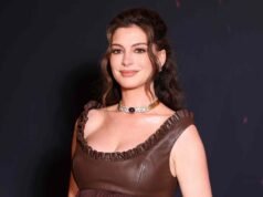 Anne Hathaway, 43, brinca que ‘sabia’ o que estava fazendo, mas ficou ‘chocada’ por estar grávida do terceiro bebê