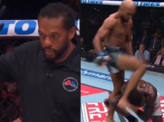 Herb Dean vaiado no UFC Fight Night enquanto falta desbocada provoca nova reação dos fãs