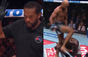 Herb Dean vaiado no UFC Fight Night enquanto falta desbocada provoca nova reação dos fãs
