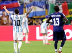 Argentina vence Cabo Verde e avança às oitavas de final da Copa do Mundo.