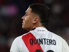 Quintero retornará ao River após a Copa do Mundo de 2026 e definirá seu futuro incerto