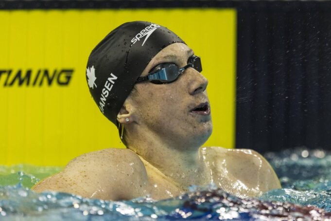 Lorne Wigginton Downs marca canadense 400 IM