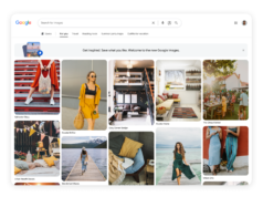 A página inicial do Imagens do Google recomenda fotos antes mesmo de você pesquisar