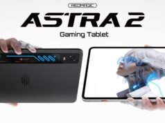 O mini tablet para jogos OLED iPad da Red Magic com refrigeração líquida torna-se global