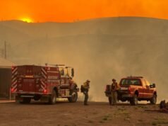 Incêndio no Complexo Rowe Creek queima 126.046 acres no centro-norte do Oregon.