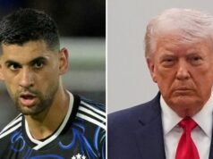 Christian Romero se recusa a apertar a mão de Donald Trump na final da Copa do Mundo