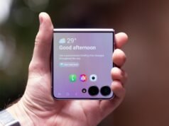 Galaxy Z Flip 8 da Samsung: quase esqueci que era dobrável