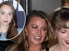 A teoria de Zoe Kazan sobre o casamento de Blake Lively e Taylor Swift