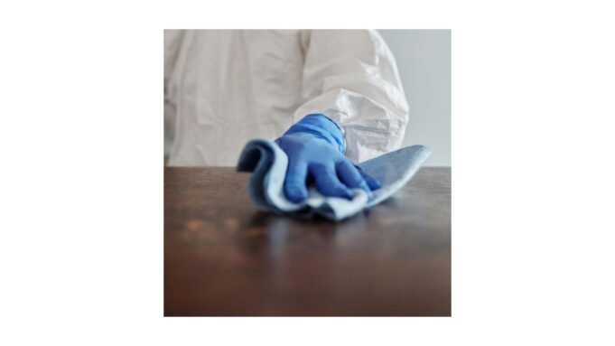 O hospital promoveu a higiene através de protocolos de descontaminação cientificamente justificados O hospital promoveu a higiene através de protocolos de descontaminação cientificamente justificados