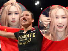 O novo visual da estrela do UFC Zhang Weili deu aos fãs de MMA um golpe duplo.