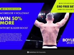 Conor McGregor vs Max Holloway UFC 329: Aposte £ 10, ganhe £ 40 em apostas grátis + 50% de aumento do Bet Builder