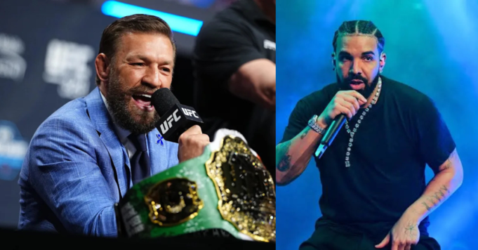 Drake fez uma grande aposta de US$ 1 milhão em Conor McGregor antes do UFC 329 Drake fez uma grande aposta de US$ 1 milhão em Conor McGregor antes do UFC 329
