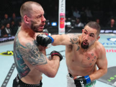 Robert Whitaker anuncia estreia no meio-pesado com vitória por nocaute sobre Nikita Krylov no UFC 329