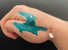 Cientistas criaram um wearable que você pode pintar diretamente na pele